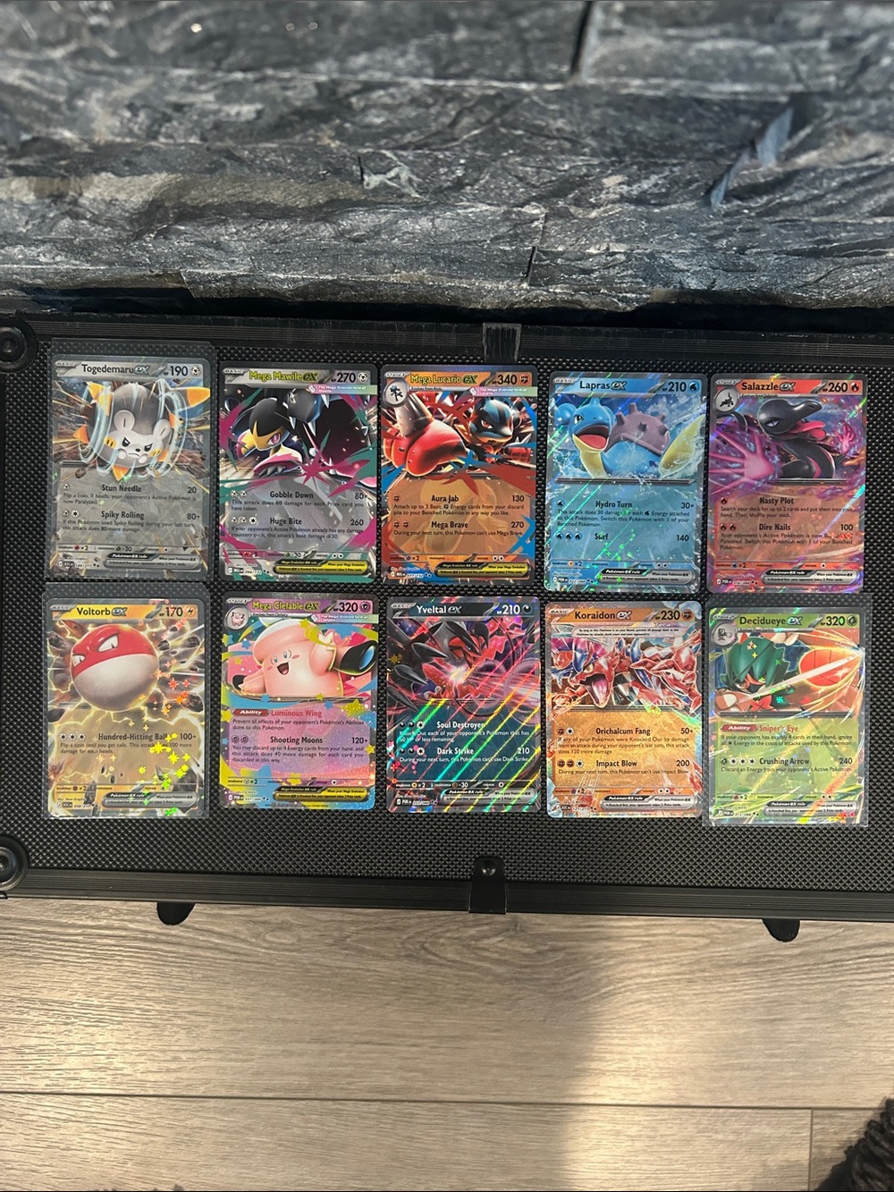 Pokemon TCG EX Lot of 10 Holo Cards from Random Sets M/NM